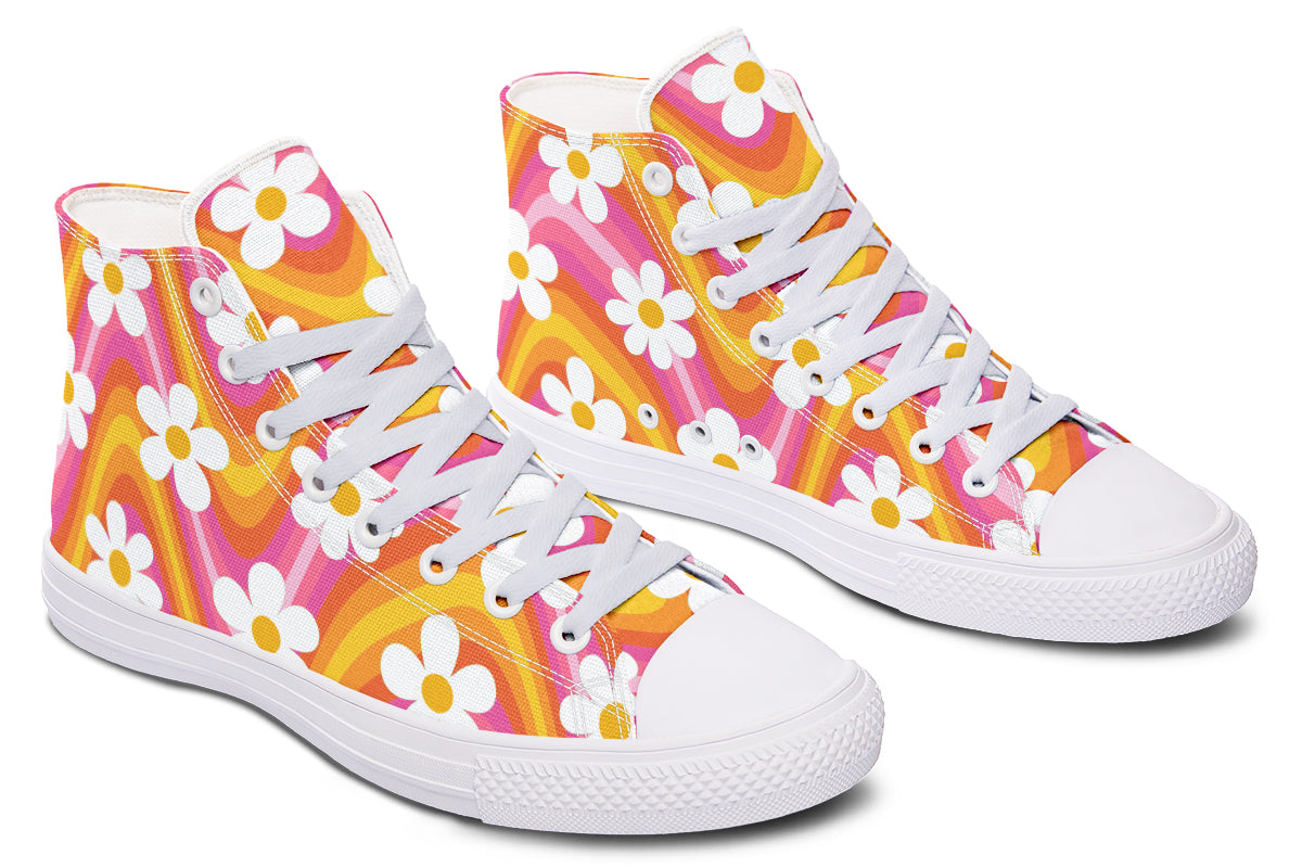 Groovy Waves High Tops