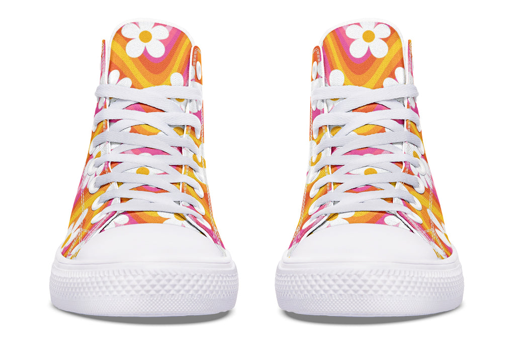Groovy Waves High Tops