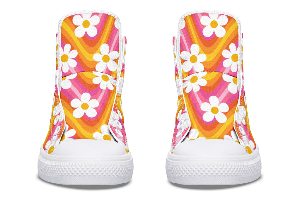 Groovy Waves High Tops