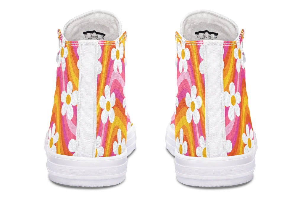 Groovy Waves High Tops