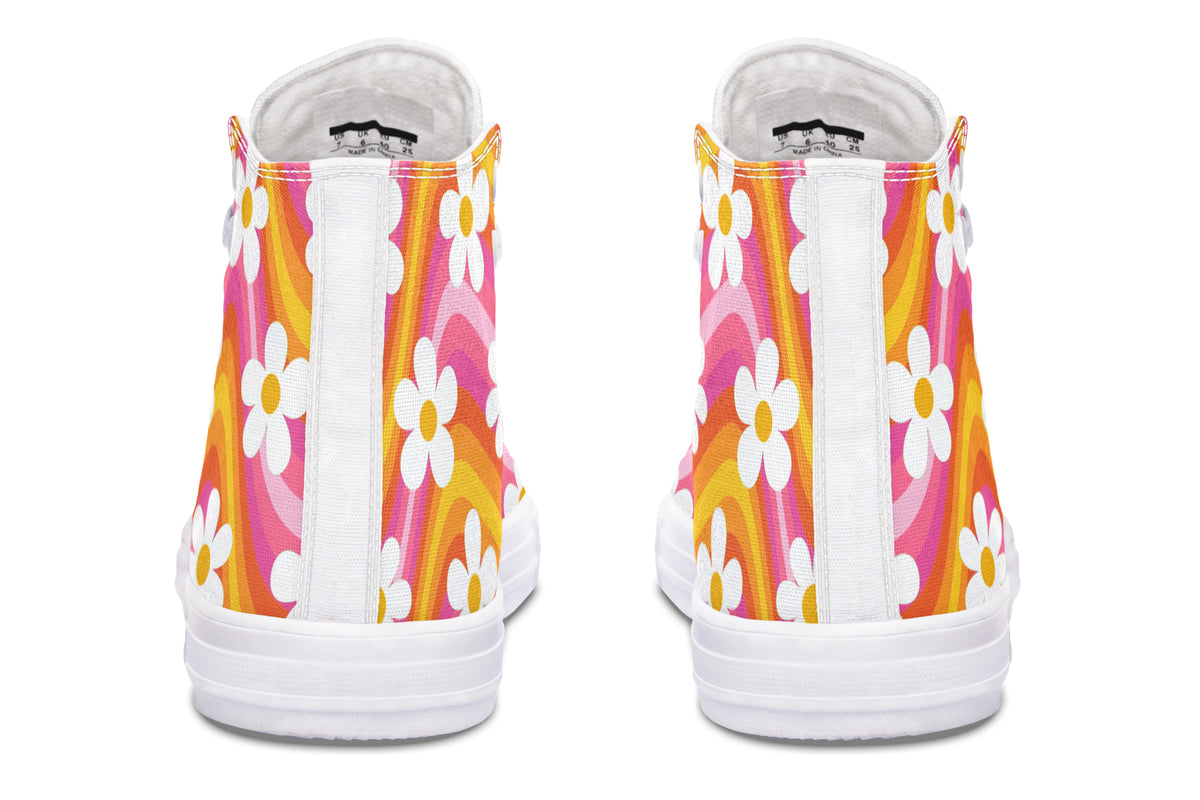 Groovy Waves High Tops