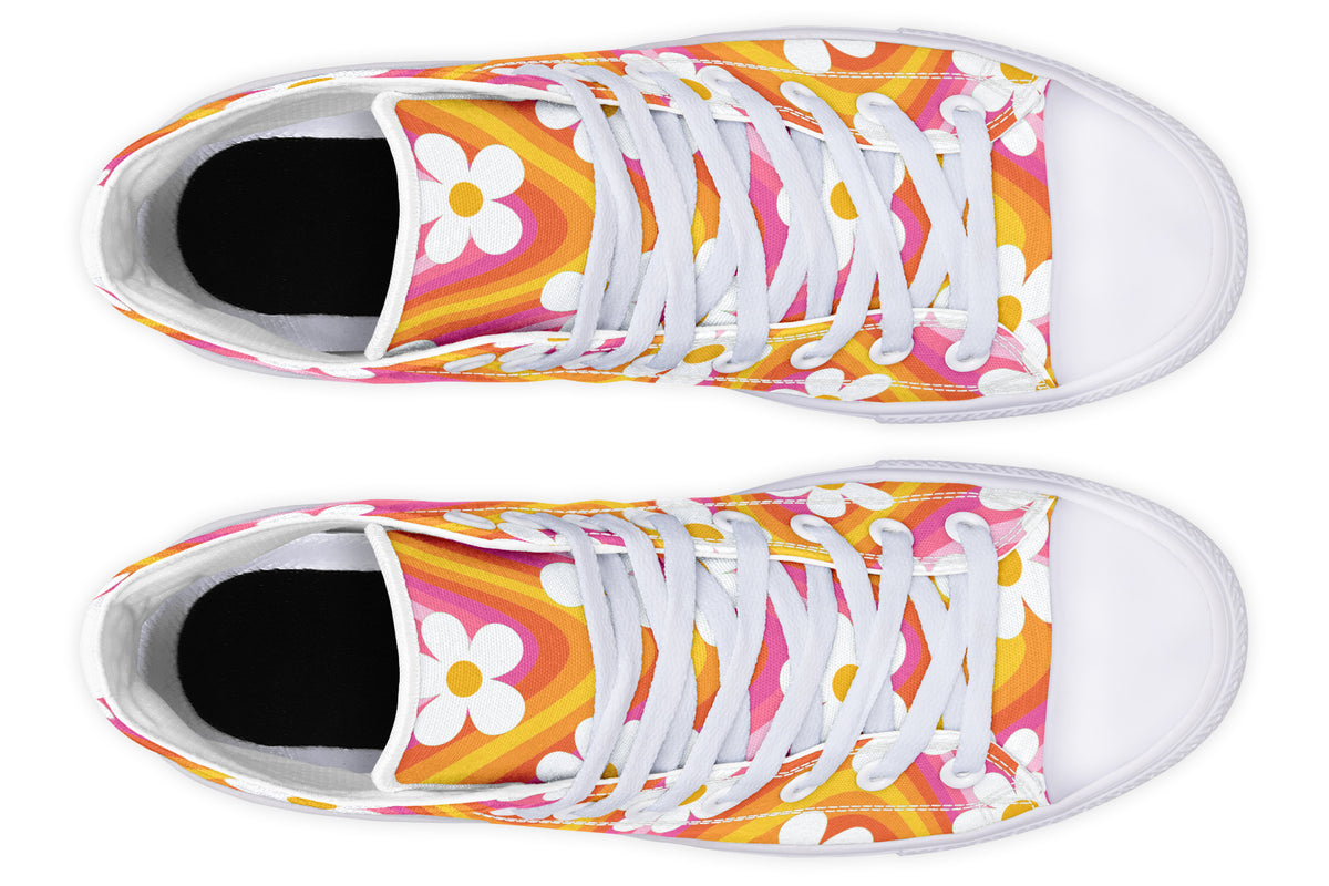 Groovy Waves High Tops