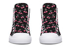 Heart Bows on Black