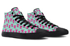 Hot Pink Bows on Mint