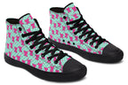 Hot Pink Bows on Mint