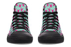 Hot Pink Bows on Mint