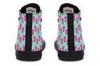Hot Pink Bows on Mint