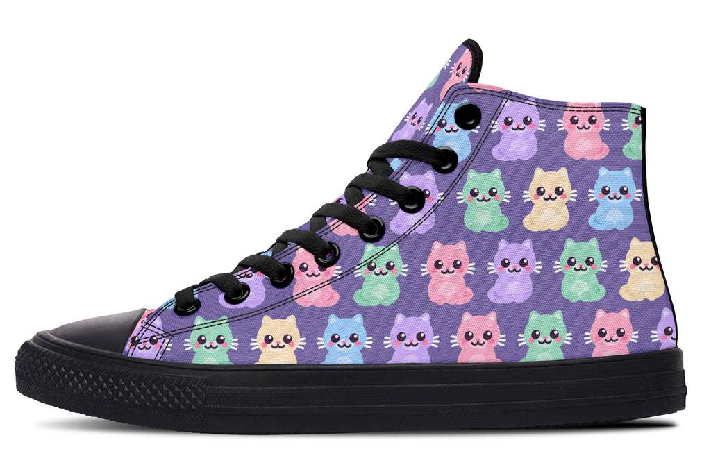 Pastel Cat Stack