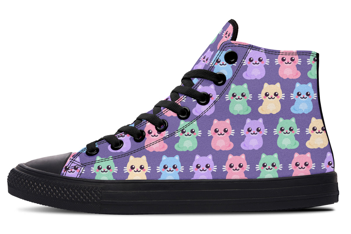 Pastel Cat Stack