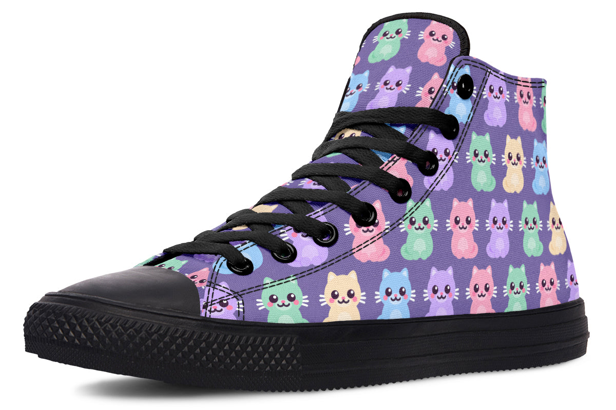 Pastel Cat Stack