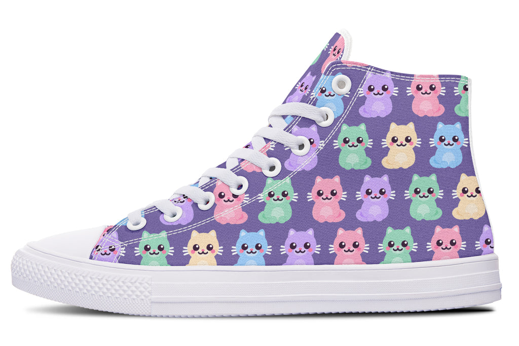 Pastel Cat Stack