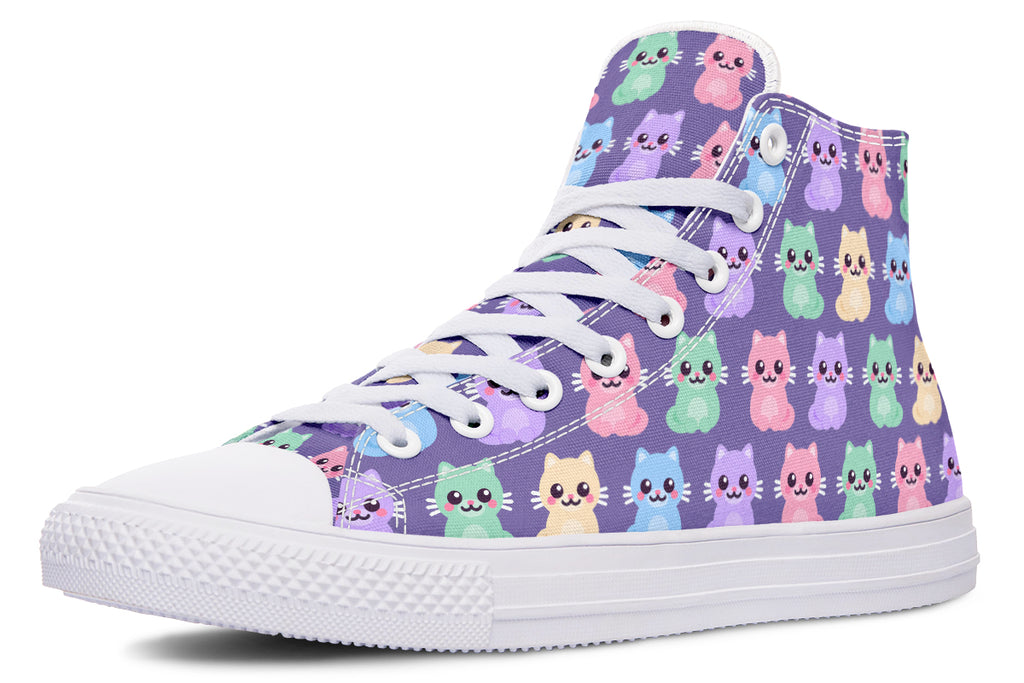 Pastel Cat Stack