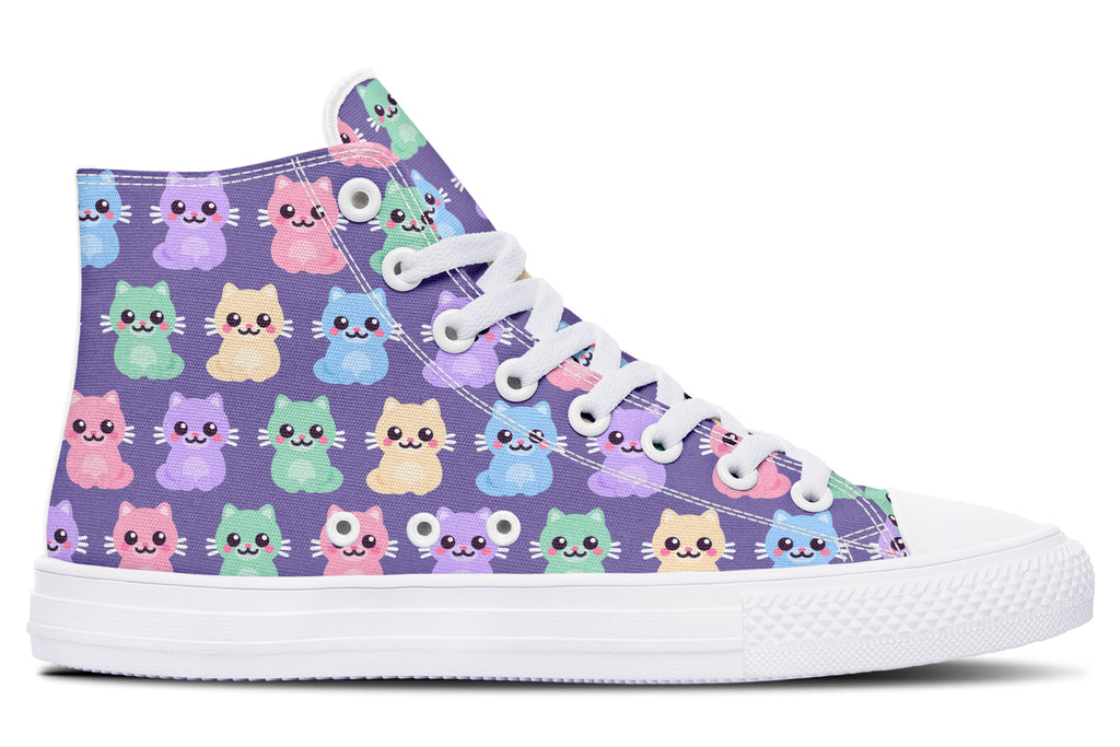 Pastel Cat Stack