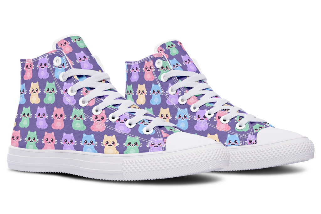 Pastel Cat Stack