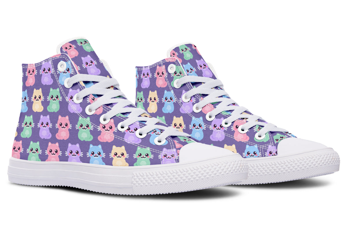 Pastel Cat Stack
