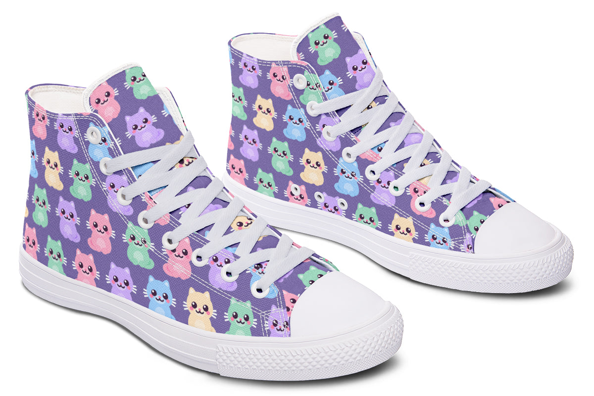 Pastel Cat Stack