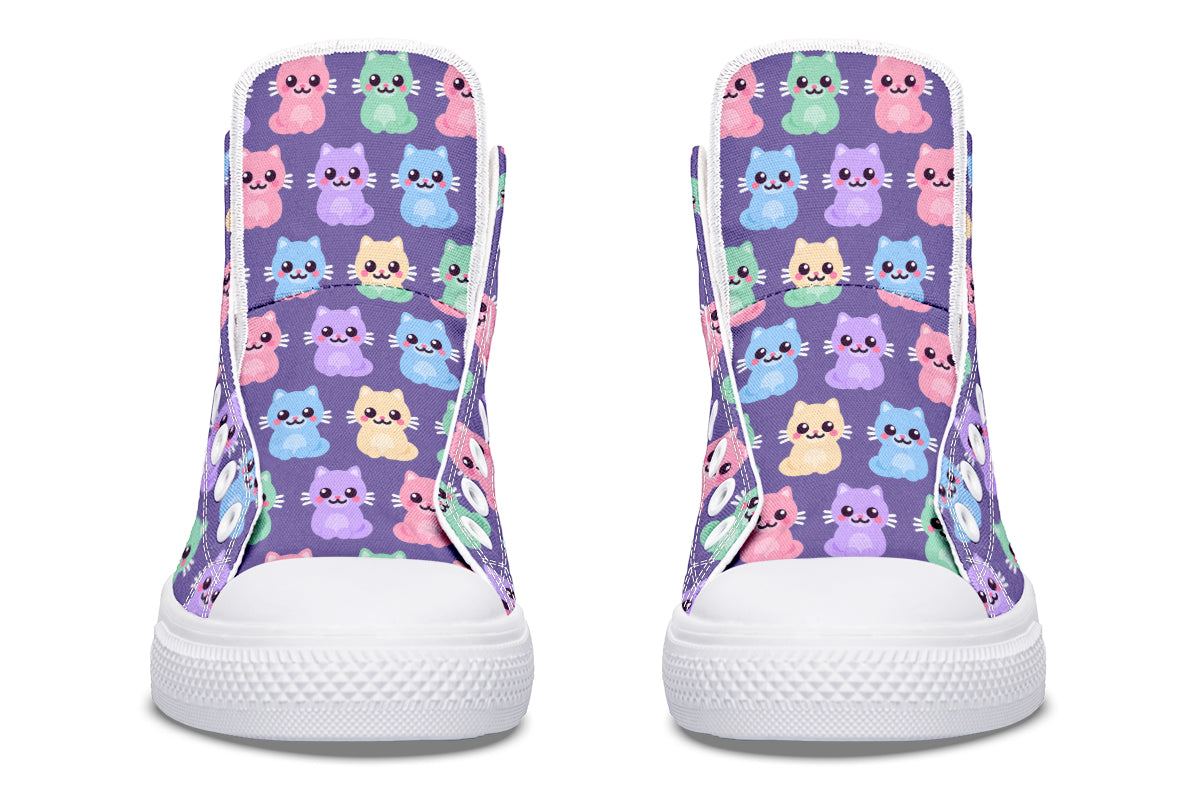 Pastel Cat Stack