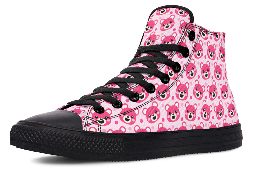 Pink Bear Faces