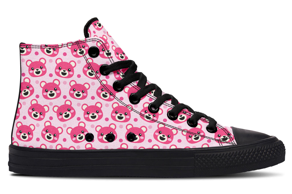 Pink Bear Faces