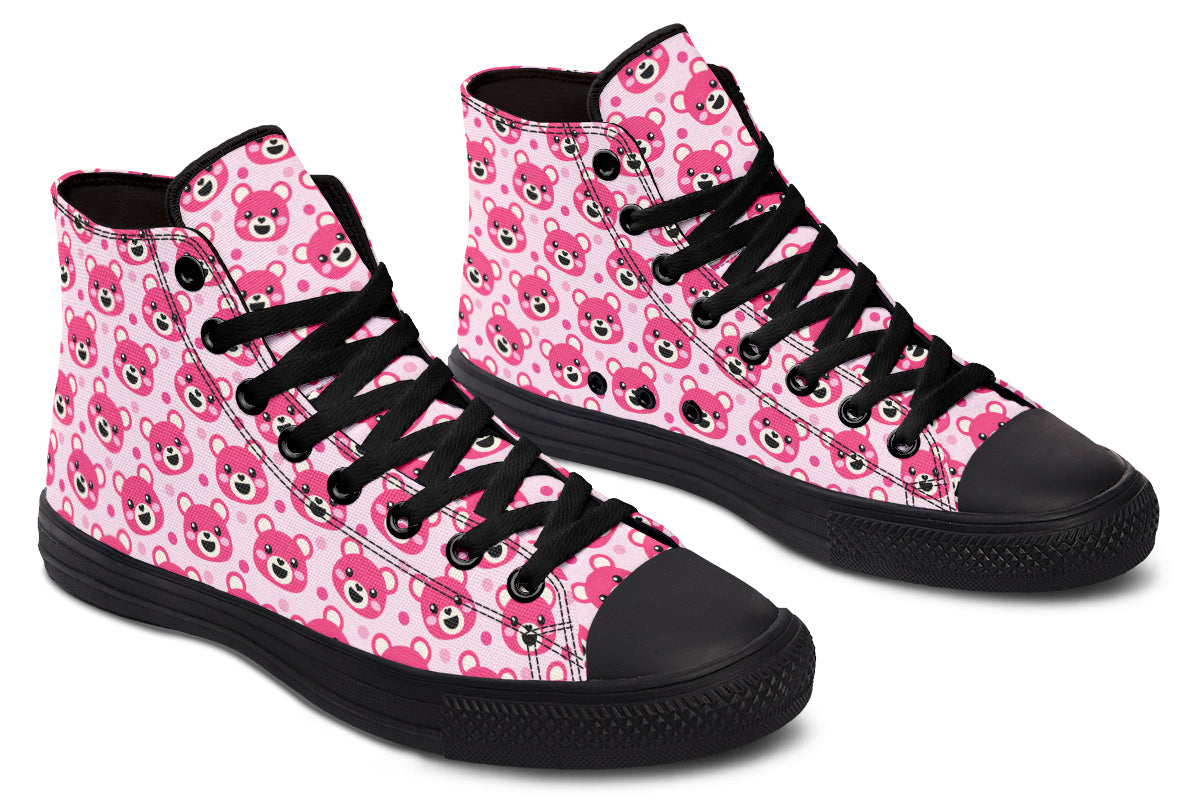 Pink Bear Faces
