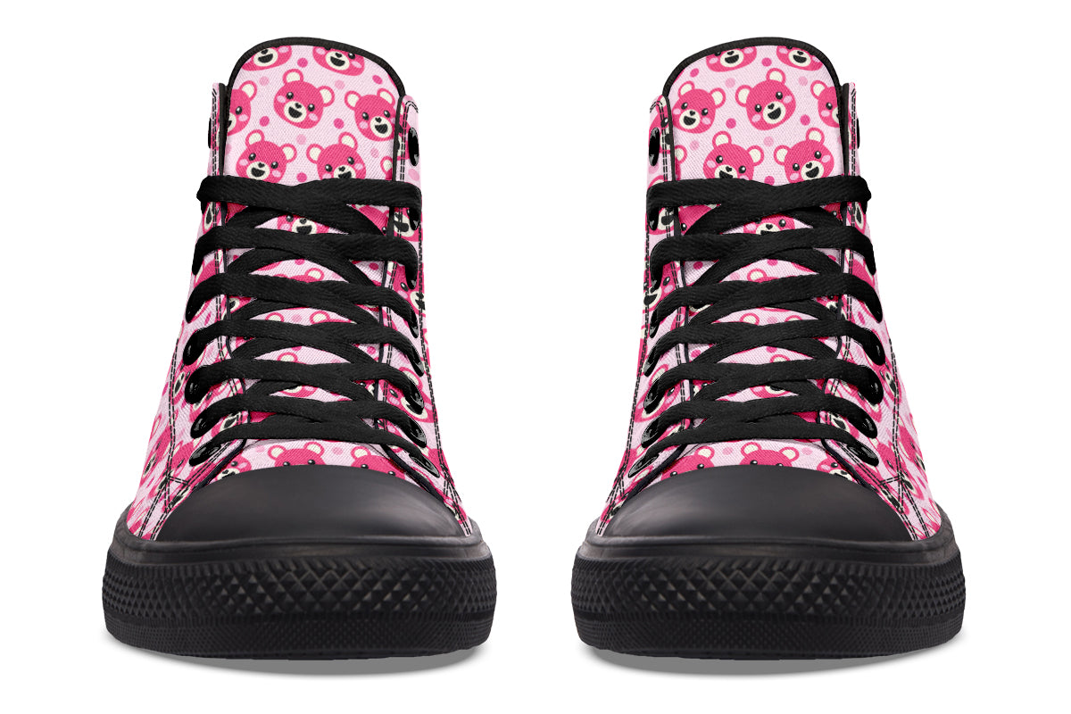 Pink Bear Faces