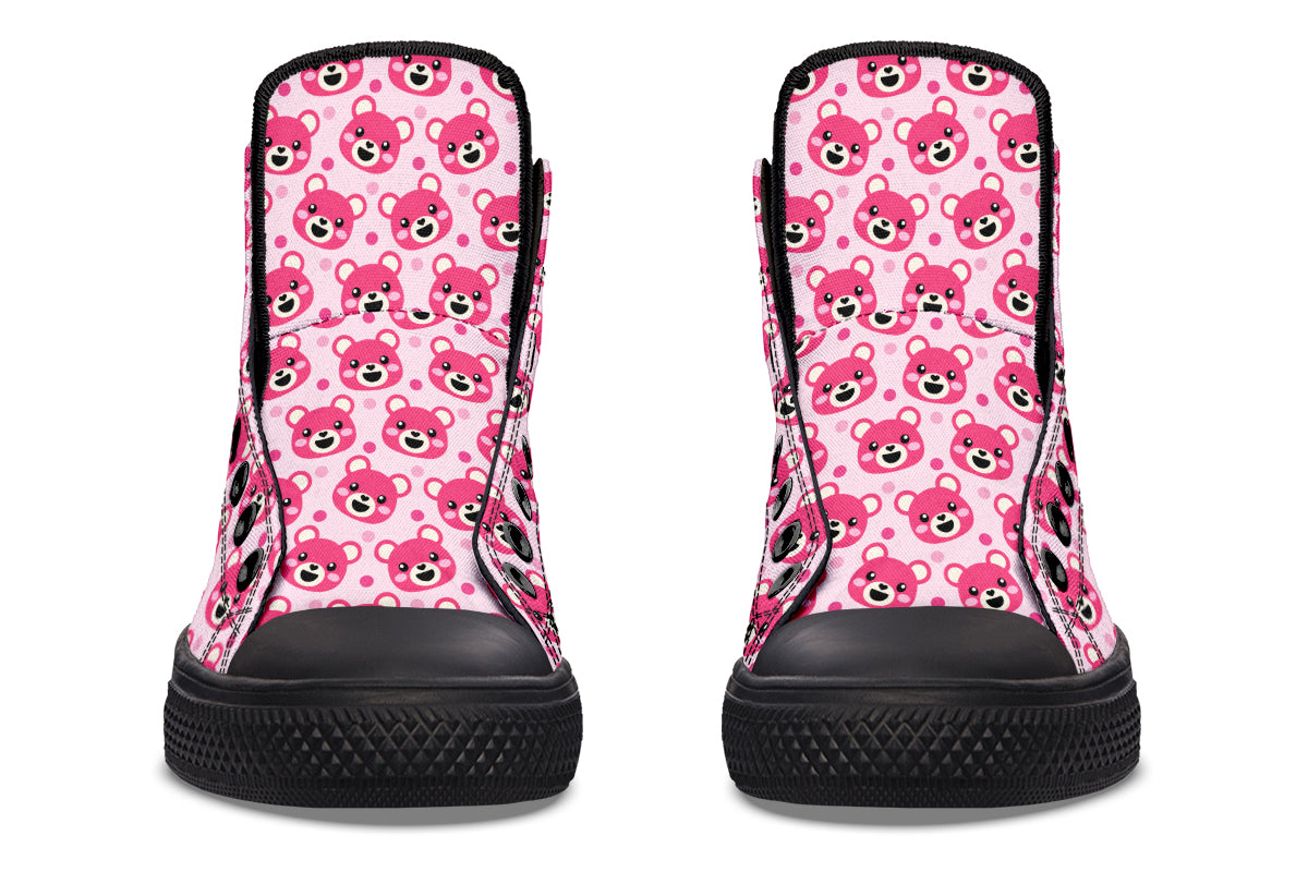 Pink Bear Faces