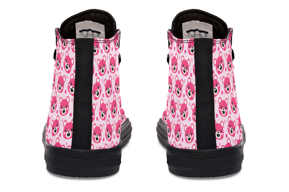 Pink Bear Faces