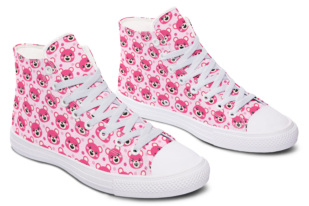 Pink Bear Faces