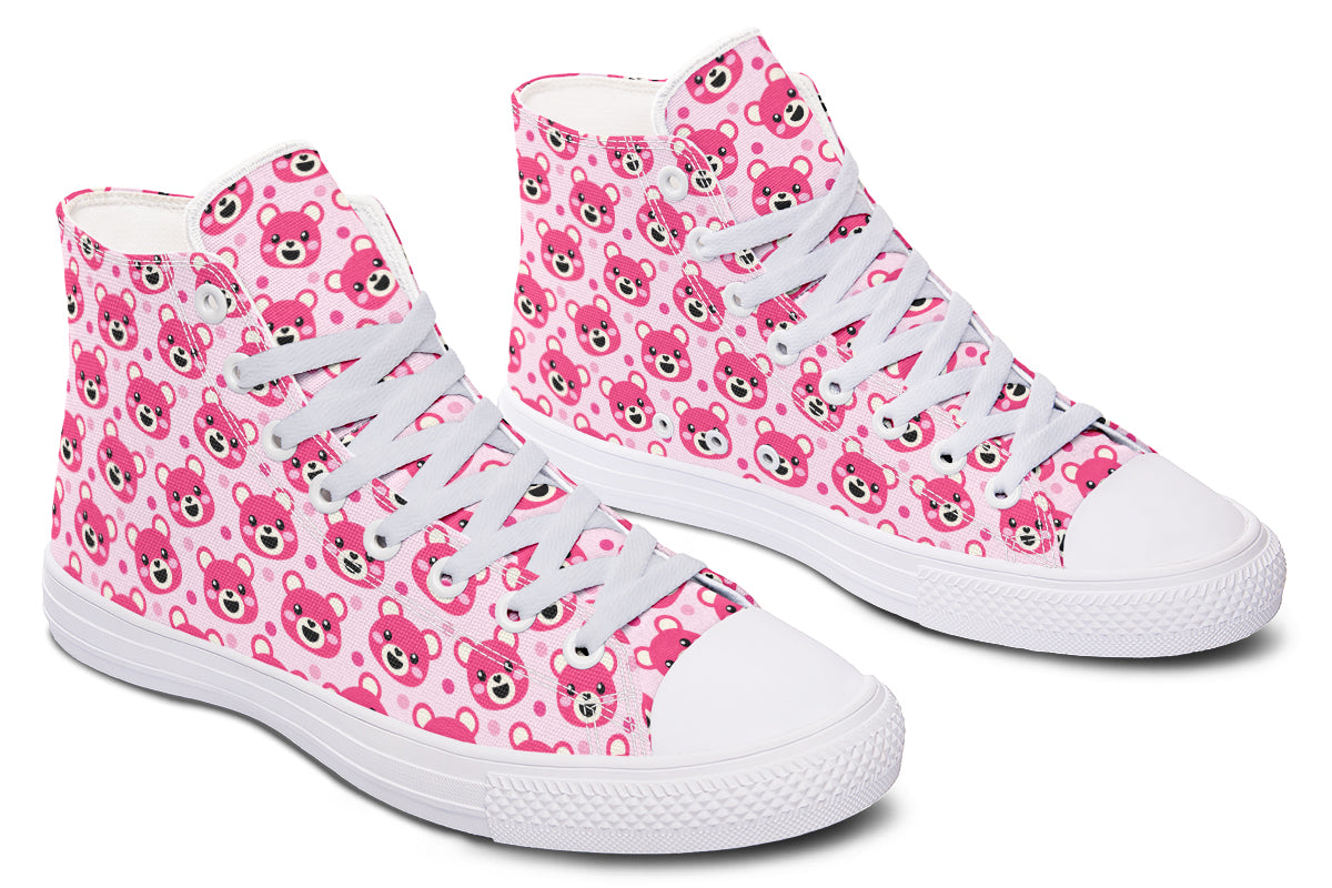 Pink Bear Faces