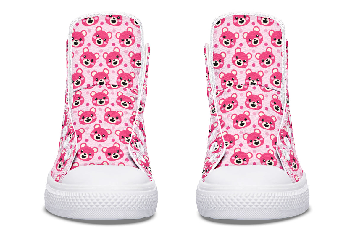 Pink Bear Faces