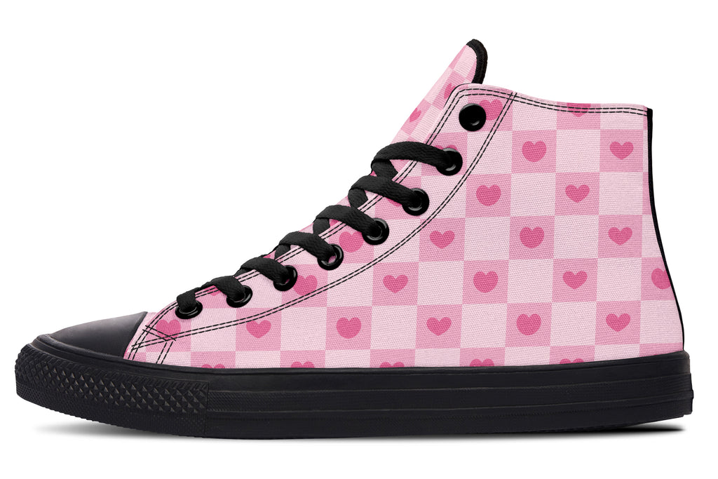 Pink Heart Check