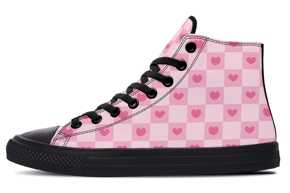 Pink Heart Check