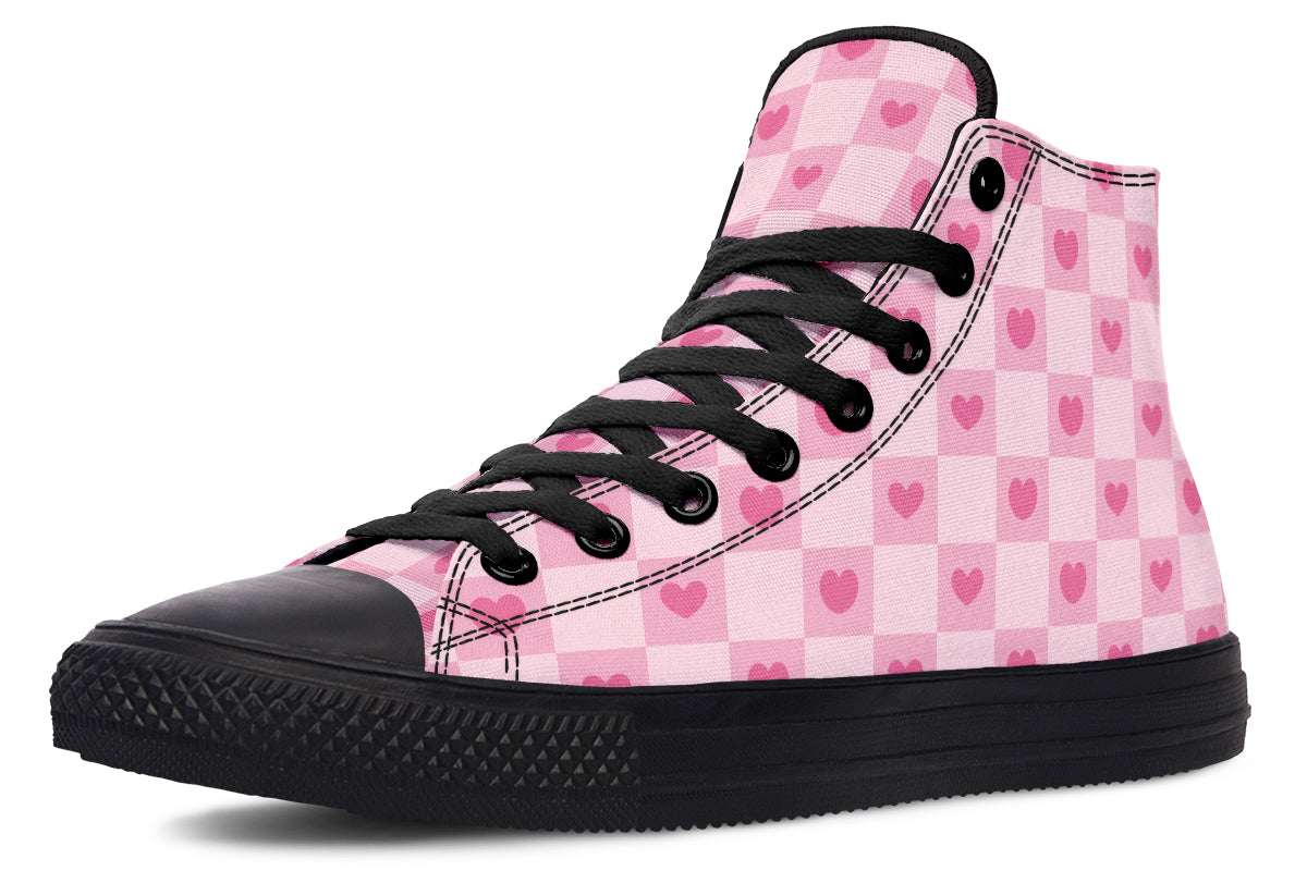 Pink Heart Check