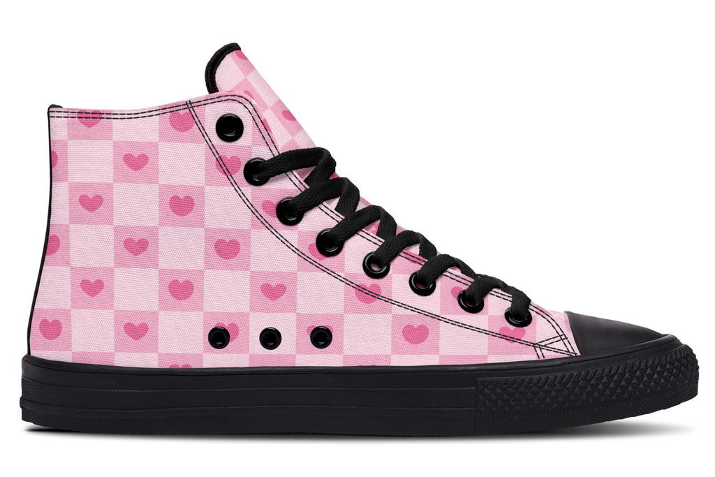 Pink Heart Check