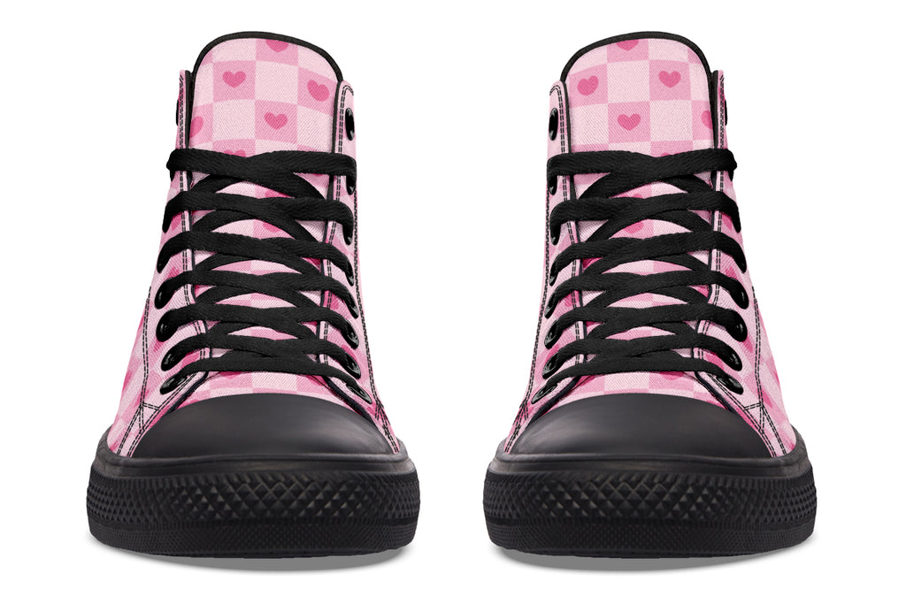 Pink Heart Check