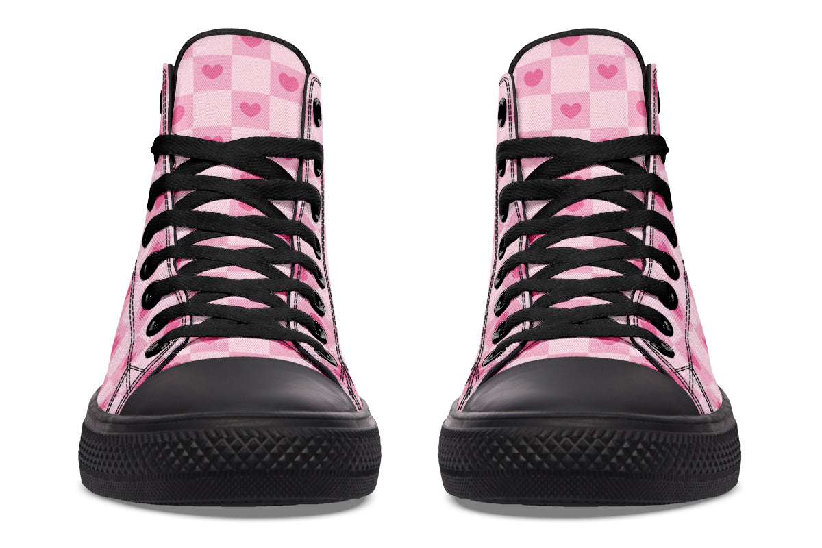 Pink Heart Check