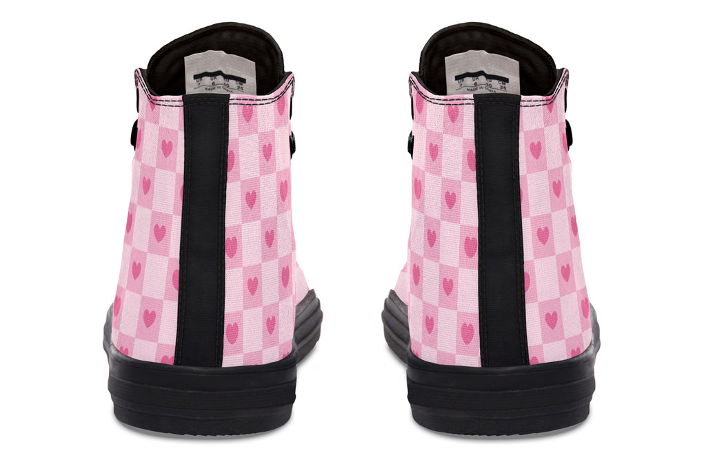 Pink Heart Check