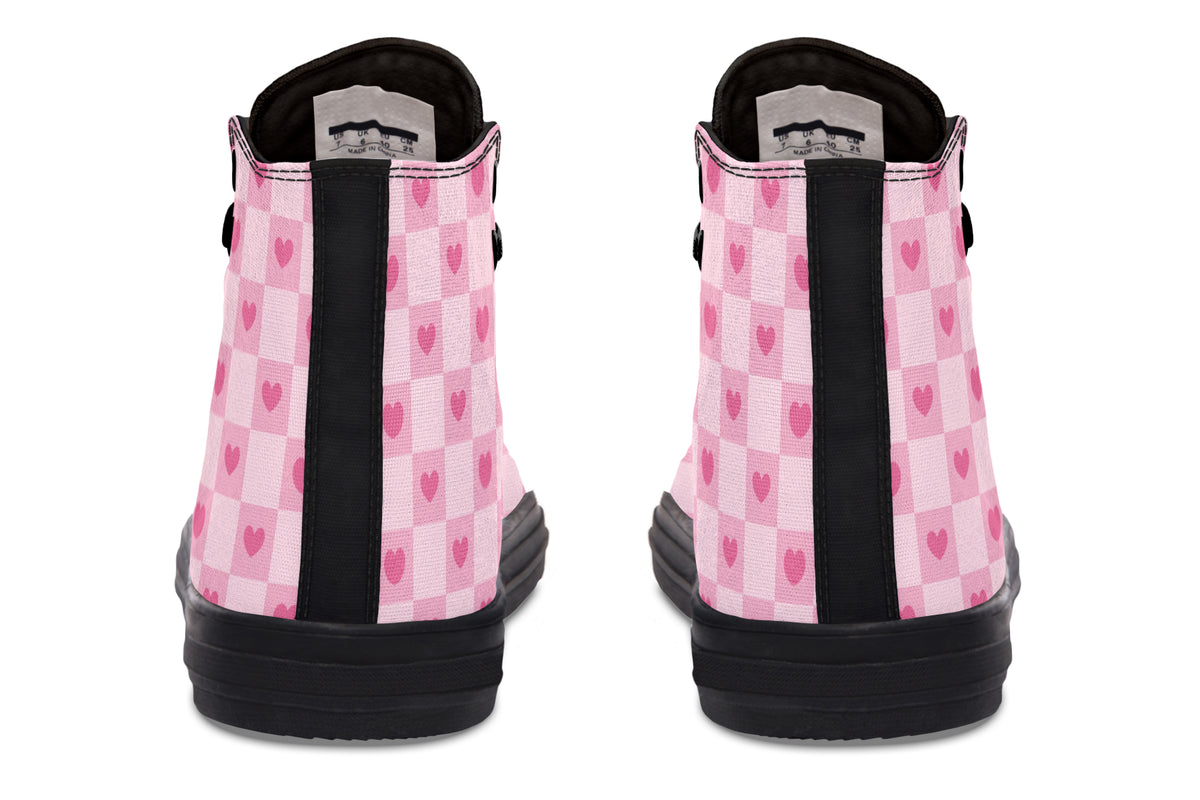 Pink Heart Check