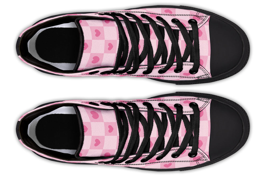 Pink Heart Check