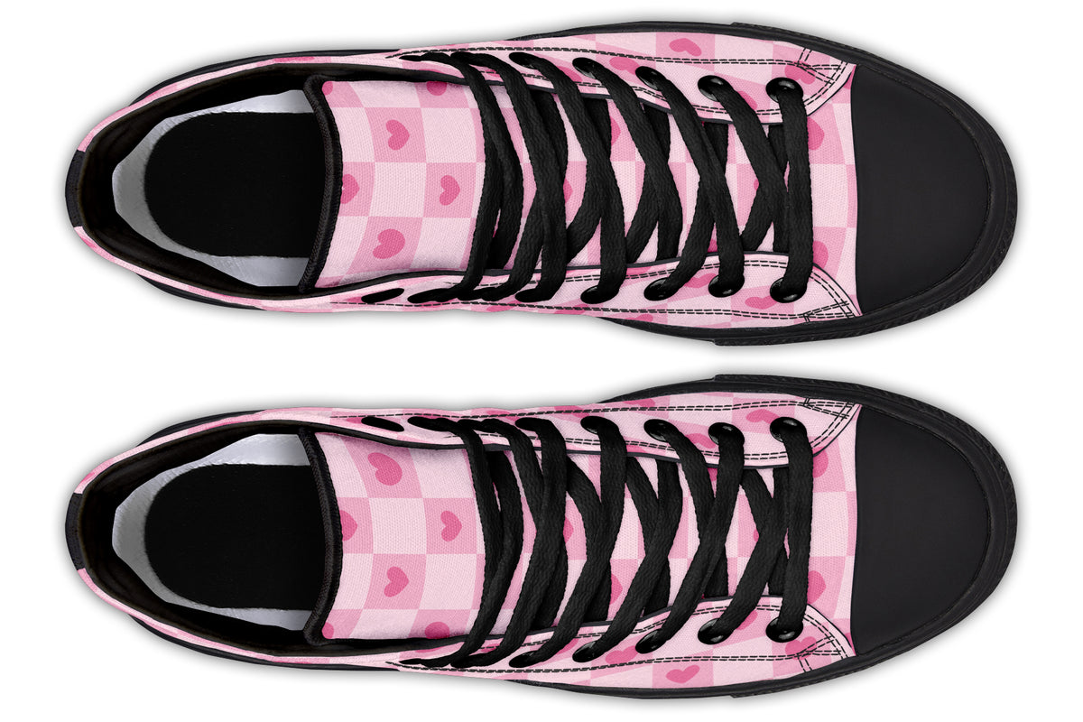 Pink Heart Check