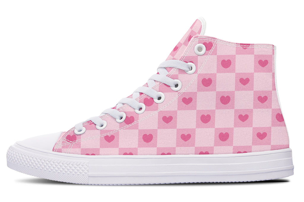 Pink Heart Check