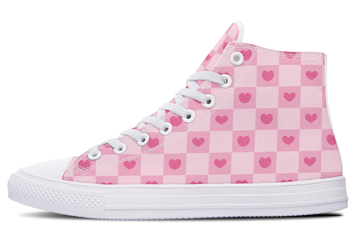 Pink Heart Check