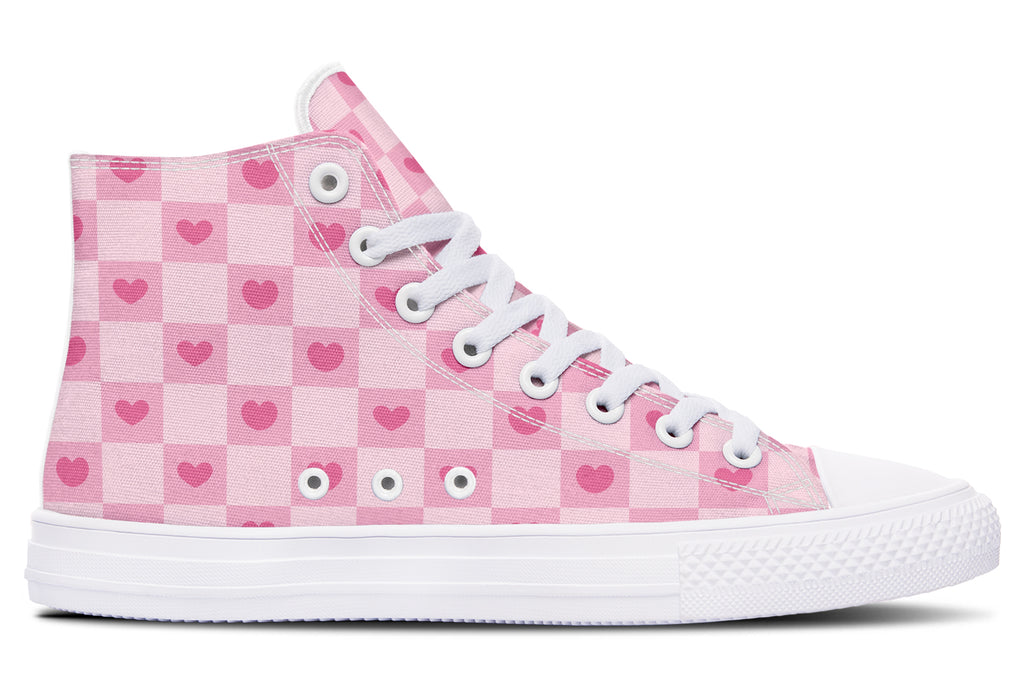 Pink Heart Check