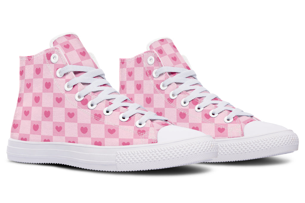 Pink Heart Check