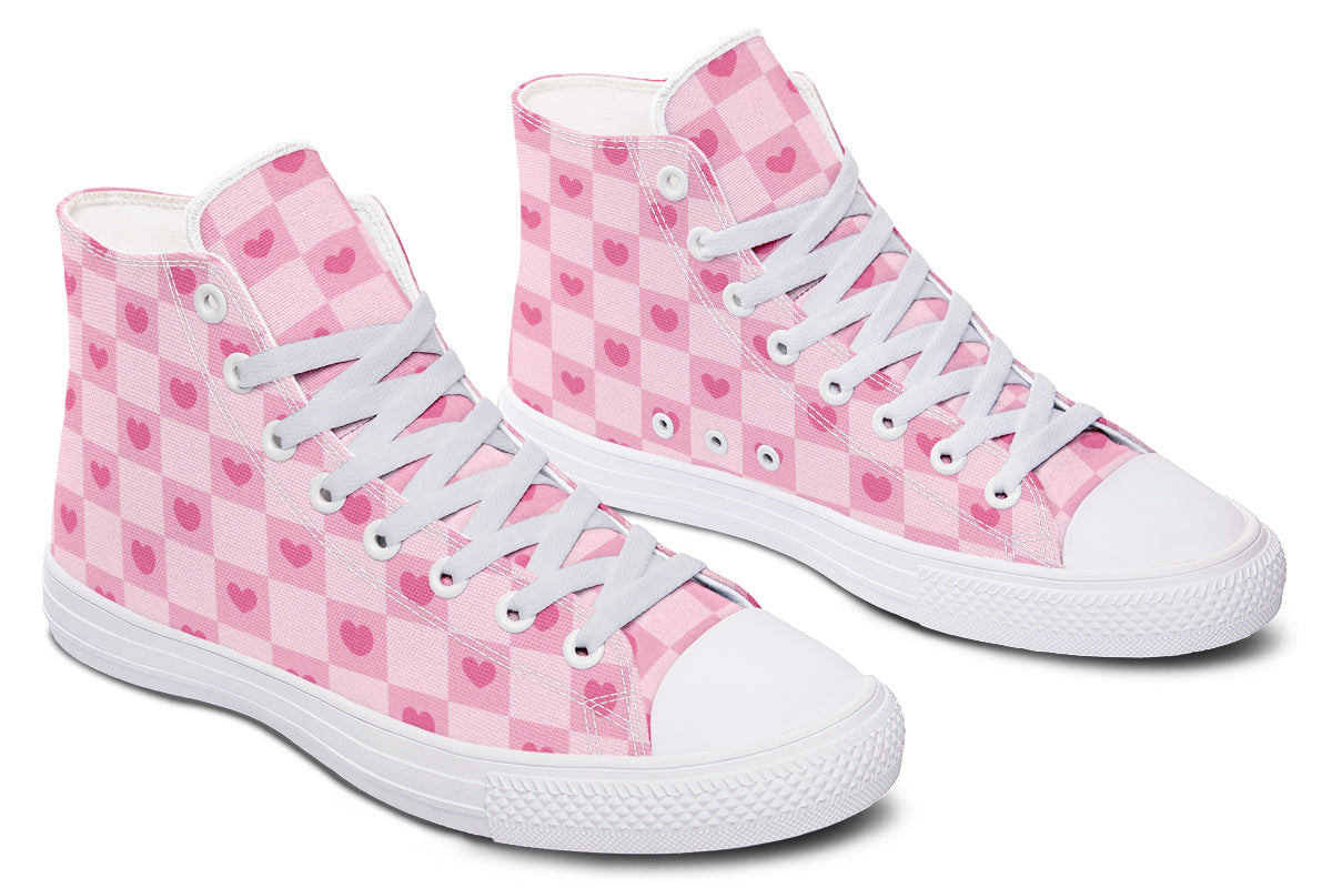 Pink Heart Check