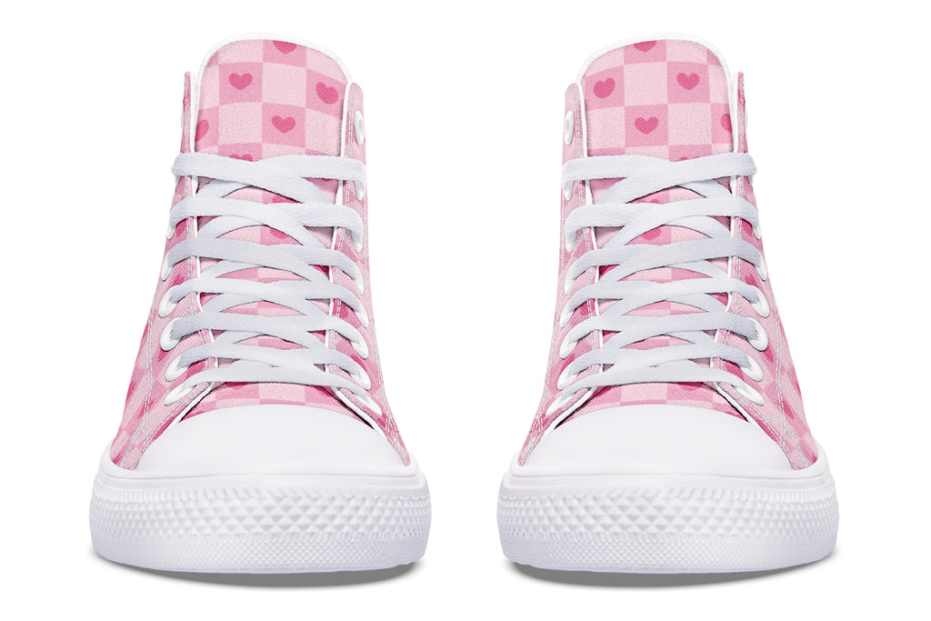 Pink Heart Check