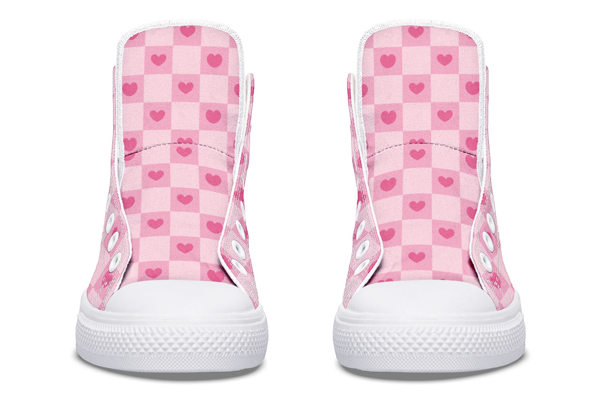Pink Heart Check