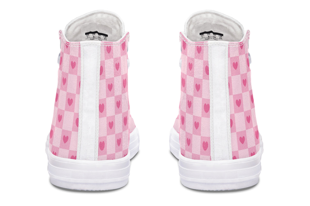 Pink Heart Check