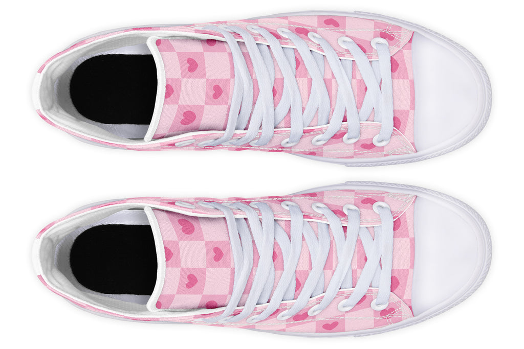 Pink Heart Check