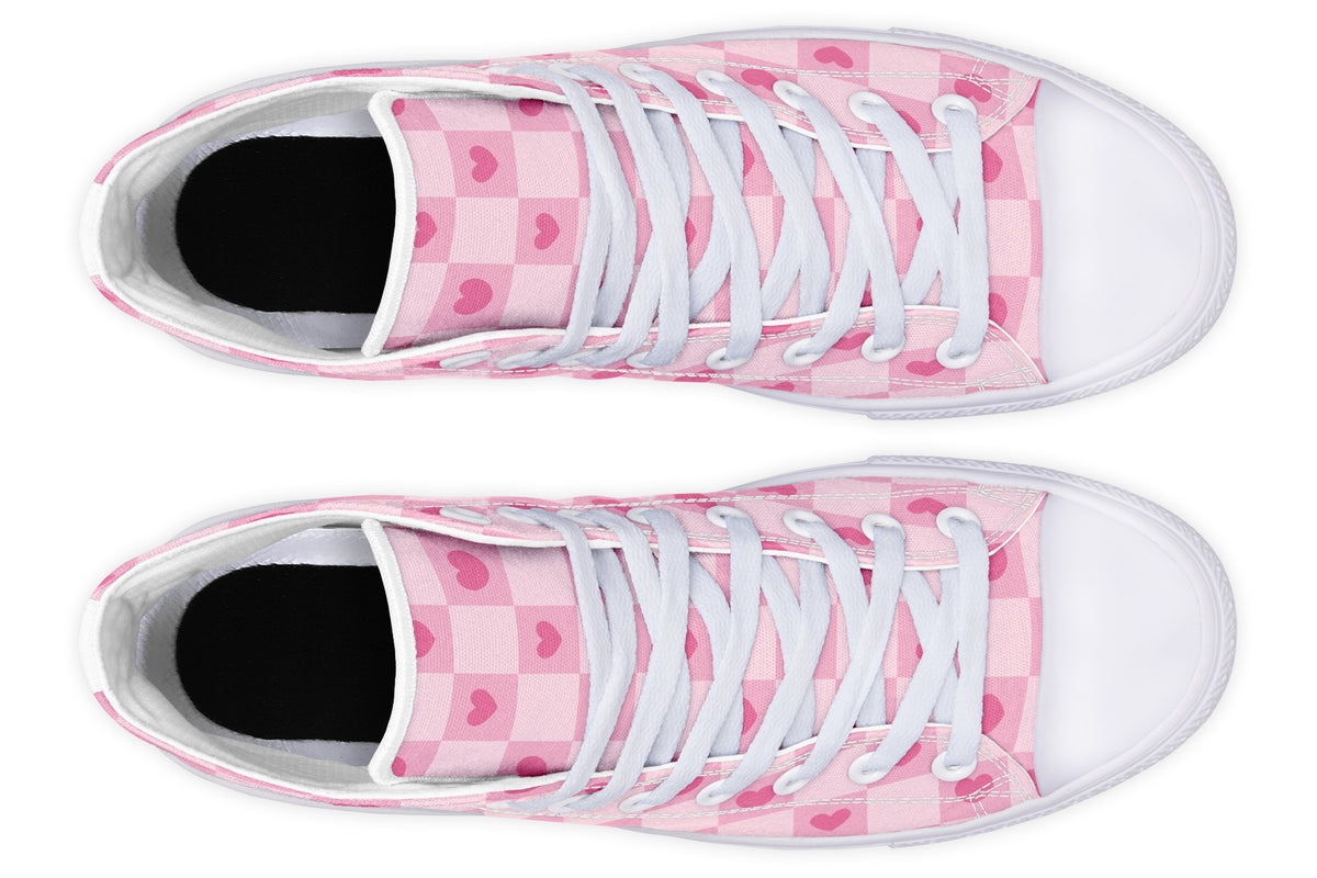 Pink Heart Check
